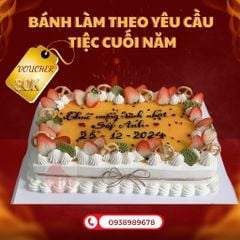 🎈 Bánh Liên Hoan Cuối Năm – Món Quà Ý Nghĩa Cho Tập Thể