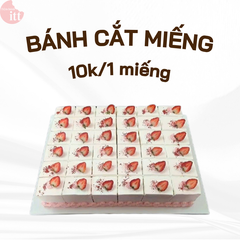 🎓 Tạm biệt tuổi học trò – nhẹ nhàng & tinh tế với bánh cắt miếng từ Tiệm Bánh ITT
