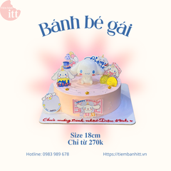 🎂 Bánh Công Chúa Bé Yêu – Giá Chỉ Từ 270k, Ưu Đãi Ngập Tràn!