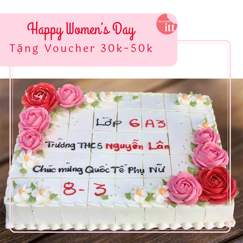 🌸 8/3 mà quên bánh là coi chừng bị giận đó nha! 🌸