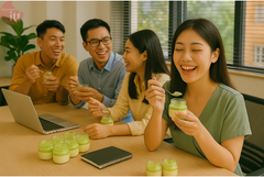 SỮA CHUA CỐM – MÁT LẠNH, DẺO THƠM, ĂN LÀ GHIỀN!