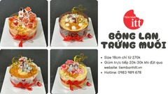 🎂 BÁNH BÔNG LAN TRỨNG MUỐI – NGON NGẬY, ĐẬM VỊ, KHÓ CƯỠNG!