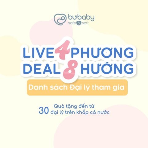 DANH SÁCH ĐẠI LÝ THAM GIA LIVE 4 PHƯƠNG - DEAL 8 HƯỚNG