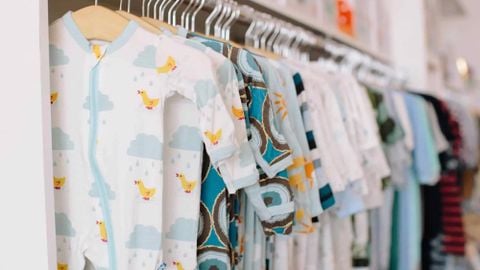How does clothing chemicals move into the child's body?