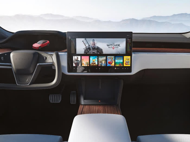 Hệ máy chơi game trên xe điện Tesla mạnh ngang ngửa Xbox và PlayStation thế hệ mới