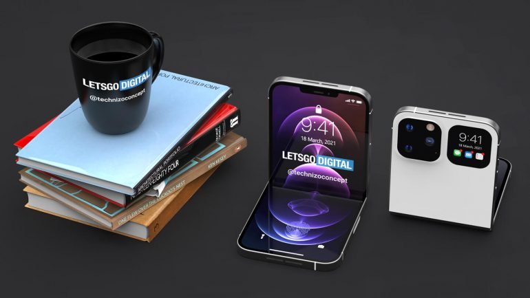 CHIÊM NGƯỠNG CONCEPT IPHONE GẬP DẠNG VÒ SỎ DỰA TRÊN NHỮNG THÔNG TIN RÒ RỈ