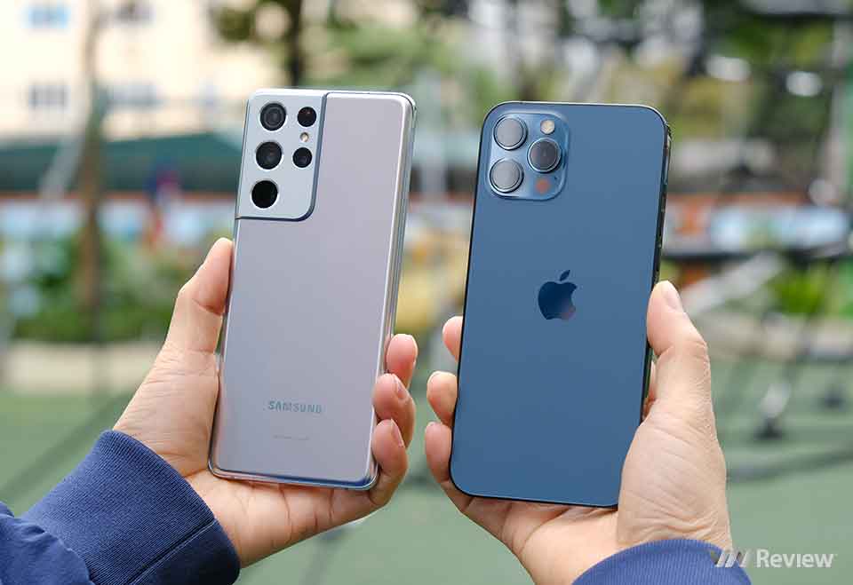 ĐỌ GALAXY S21 ULTRA VÀ IPHONE 12 PRO MAX: CUỘC CHIẾN CỦA HAI SMARTPHONE “NGOẠI HẠNG”