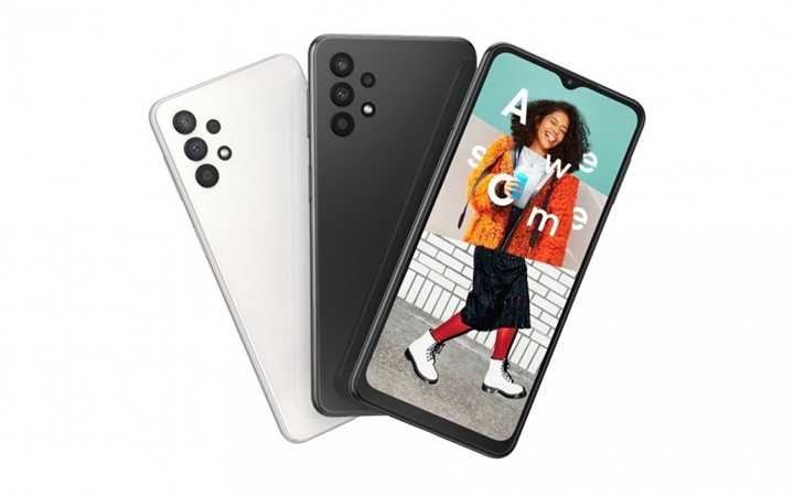SAMSUNG GALAXY A32 4G RA MẮT VỚI CHIP HELIO G80, CAMERA 64 MP