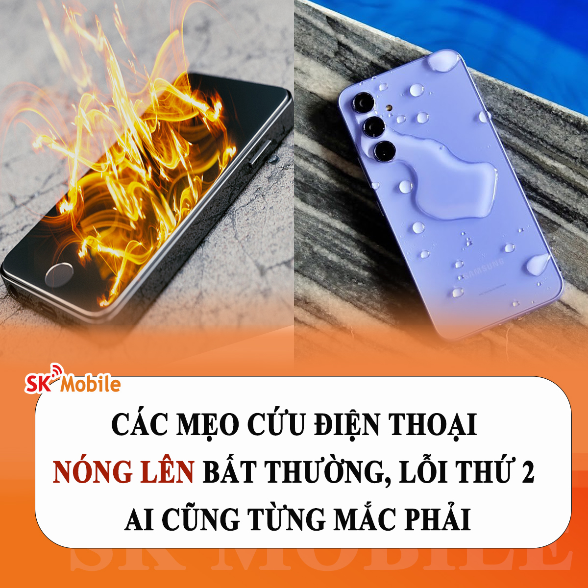 Các mẹo cứu điện thoại nóng lên bất thường