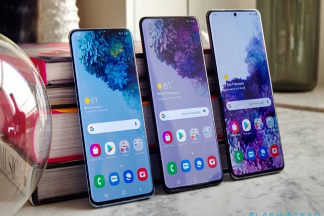 Và đây chính là Galaxy S21: Viền màn hình siêu mỏng!