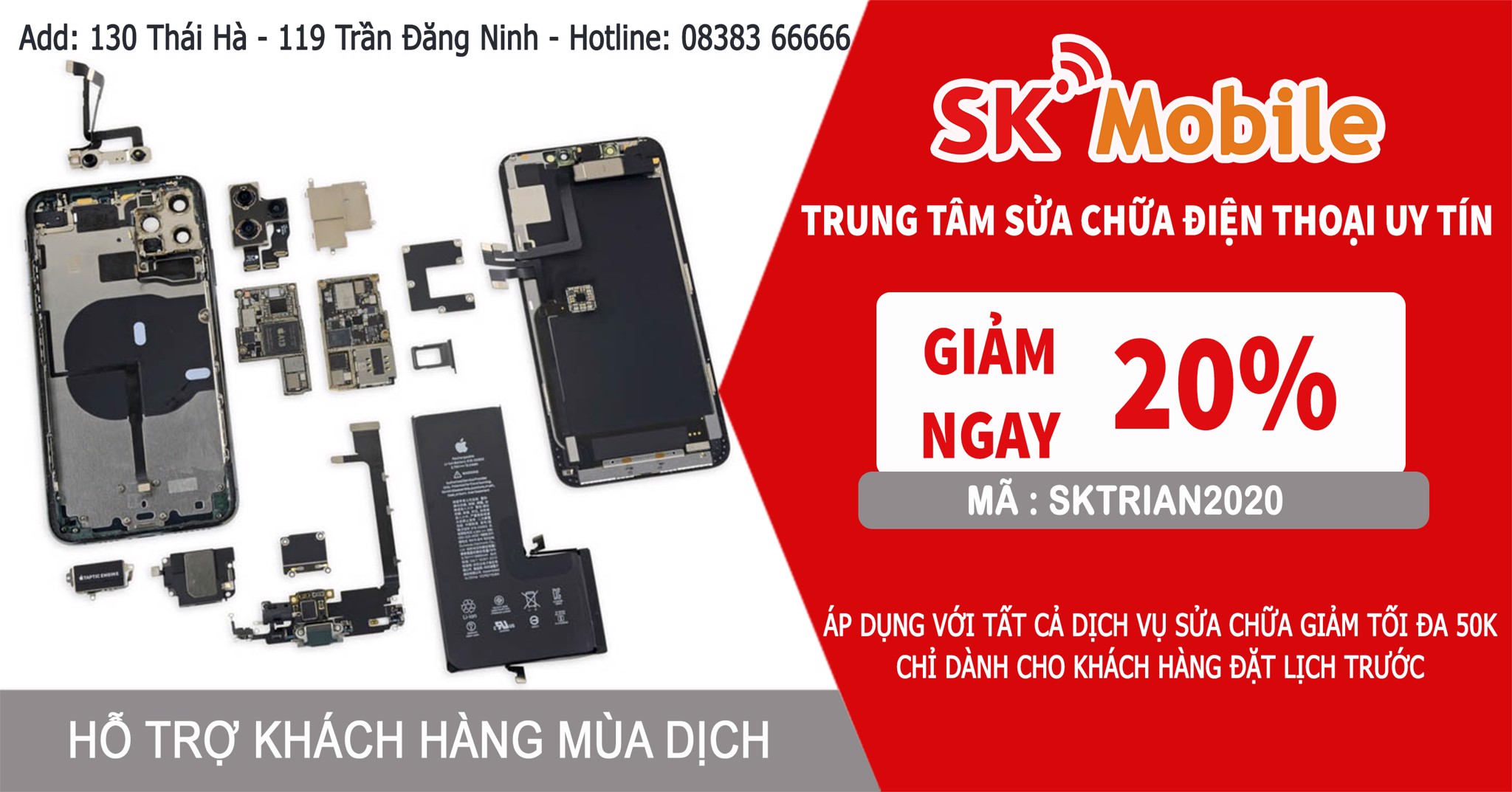 Nhận ngay Voucher giảm giá 50K cho mọi dịch vụ