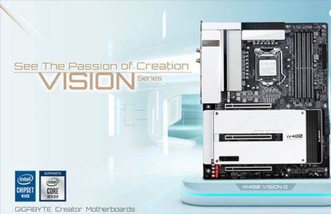 Bo mạch chủ GIGABYTE dòng W480 VISION tăng cường tích hợp máy trạm và trải nghiệm cho nhà sáng tạo
