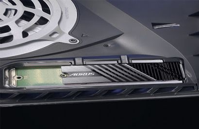 SSD AORUS Gen4 7000s mở khóa cho các tiện ích PS5