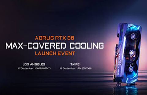 GIGABYTE to Hold Online Launch Event Focusing on New Cooling Technology for Latest AORUS RTX 30 Series