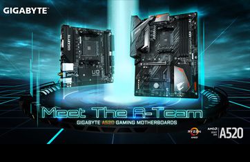 GIGABYTE ra mắt bo mạch chủ chipset AMD A520
