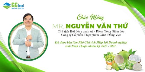 🌺 GC FOOD CHÚC MỪNG ĐẠI HỘI ĐẠI BIỂU HIỆP HỘI DOANH NGHIỆP TỈNH NINH THUẬN THÀNH CÔNG RỰC RỠ (2022 – 2027)