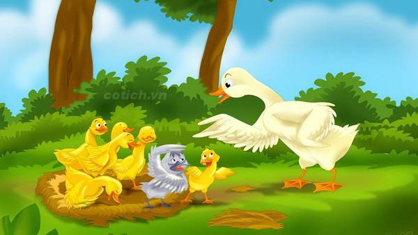 Truyện cổ tích Vịt con xấu xí