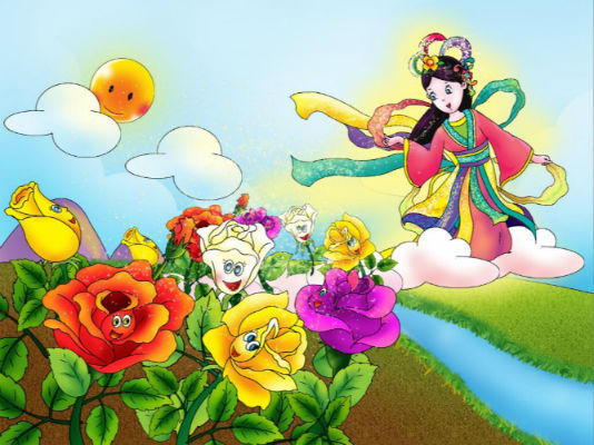 Truyện cổ tích hay về hoa hồng