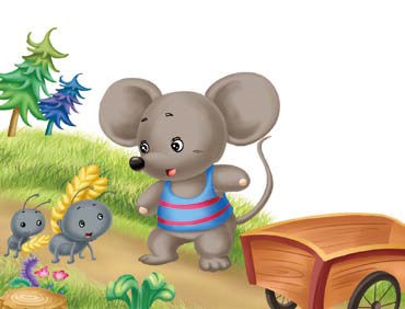 Truyện cổ tích Chiếc xe đẩy của chuột đồng