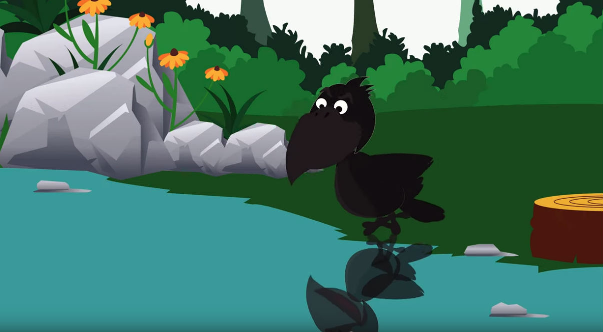 Truyện cổ tích Quạ con yêu mẹ