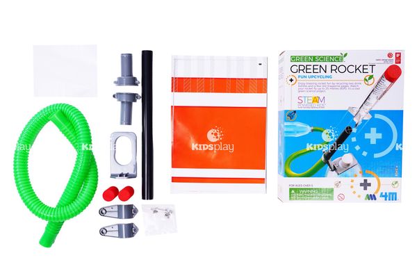 Tên lửa xanh - Green Rocket - Đồ chơi khoa học trí tuệ