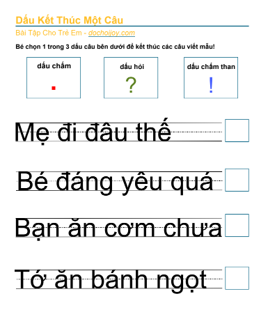 bai-tap-cho-be-lop-1-tap-viet-cac-dau-ket-thuc-cau