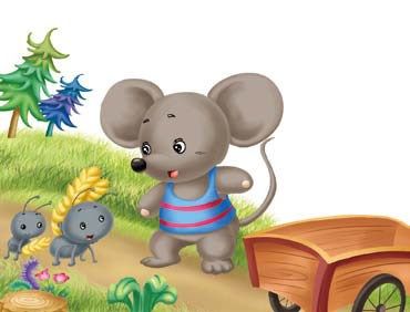 Truyện cổ tích Chiếc xe đẩy của chuột đồng