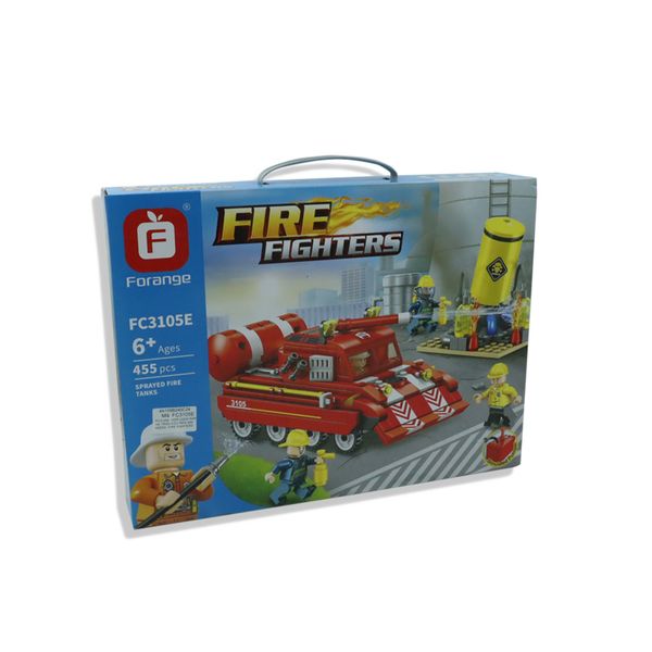 Lego xe tăng cứu hỏa 455 miếng