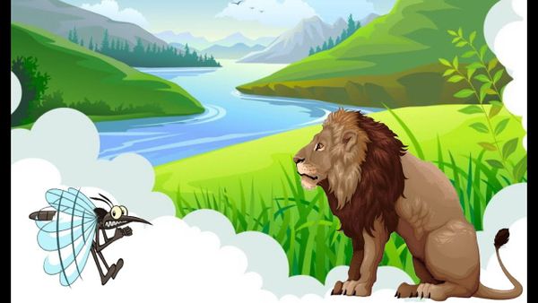 Truyện cổ tích Sư tử và muỗi