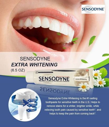 Vì sao Sensodyne là kem đánh răng làm trắng răng tốt nhất?