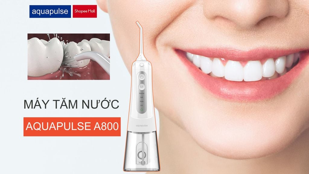 máy tăm nước cho người niềng răng chỉnh nha