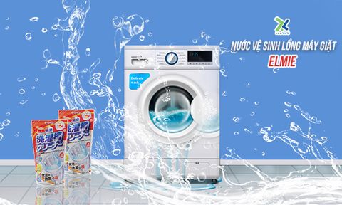 Nước Vệ Sinh Lồng Máy Giặt Elmie – 100% hàng nội địa Nhật