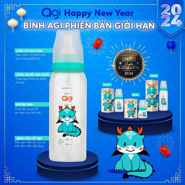 🎉 BÌNH SỮA RỒNG XINH - PHIÊN BẢN GIỚI HẠN 2024 🎉