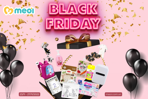 BLACK FRIDAY NGẬP TRÀN TẠI MEOI - KHUYẾN MẠI CỰC ĐÃ