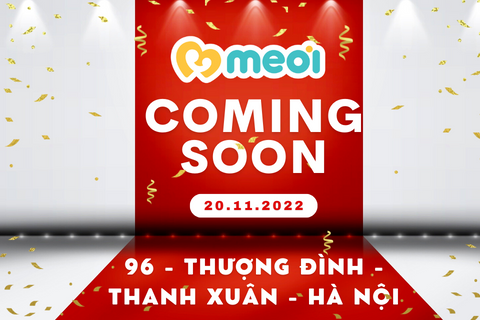 RỰC RỠ KHAI TRƯƠNG MEOI - 96 THƯỢNG ĐÌNH