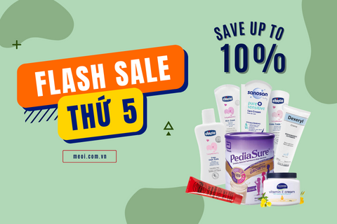 FLASHSALE THỨ 5 CHO ĐÔNG HẾT HANH KHÔ