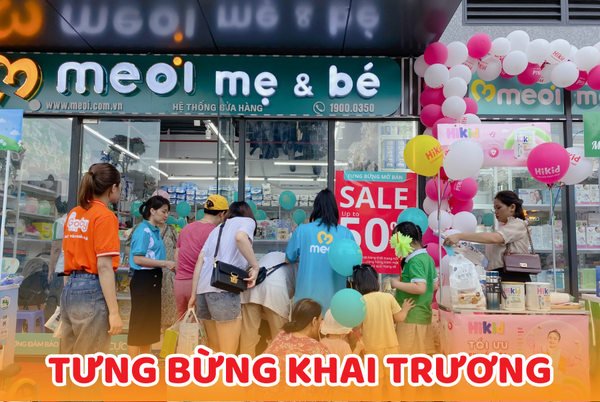 KHAI TRƯƠNG CƠ SỞ 14 MEOI VINHOME SMART CITY, TƯNG BỪNG CHÀO ĐÓN KHÁCH HÀNG GHÉ THAM DỰ, MUA SẮM