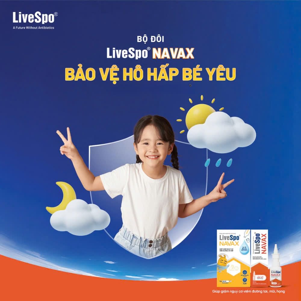 Mùa hè – Mùa vui của trẻ, nhưng cũng là thời điểm cần chủ động bảo vệ sức khỏe hô hấp