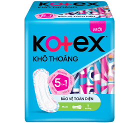 Băng vệ sinh hàng ngày Kotex siêu mềm kháng khuẩn 8 miếng