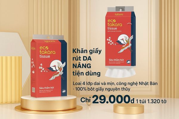 khăn giấy eco takara