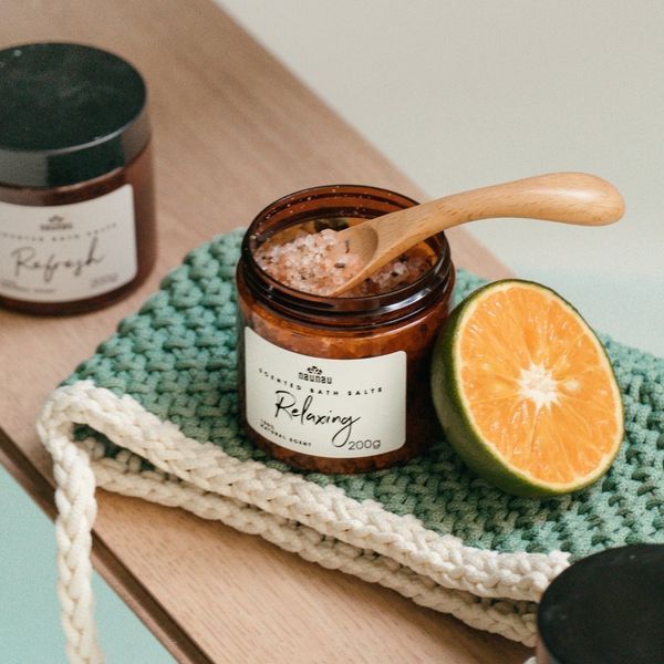 muối tắm bath salt naunau 200g
