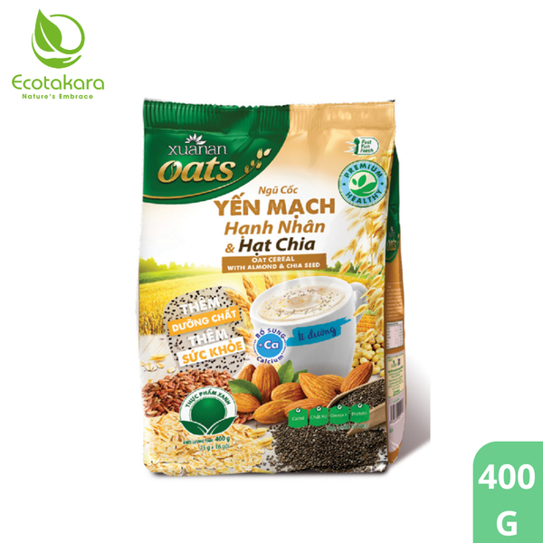 NGŨ CỐC YẾN MẠCH HẠNH NH N & HẠT CHIA