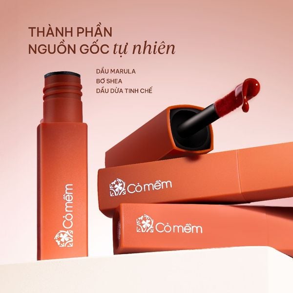 Son kem nhung cỏ mềm