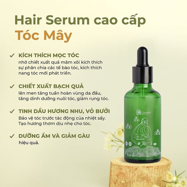 serum tóc mây cỏ mềm