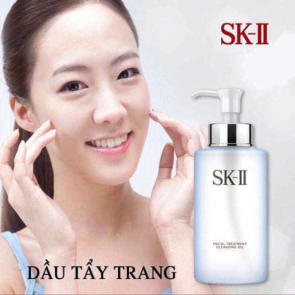 Dầu tẩy trang SK-II Facial Treatment Cleansing Oil thích hợp với da dầu nhờn