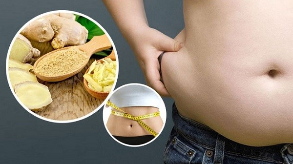 Những cách giảm mỡ bụng từ gừng tươi hiệu quả