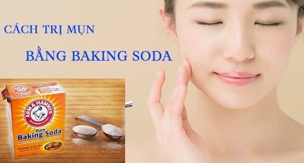 Cách trị mụn thâm từ Baking Soda an toàn và hiệu quả