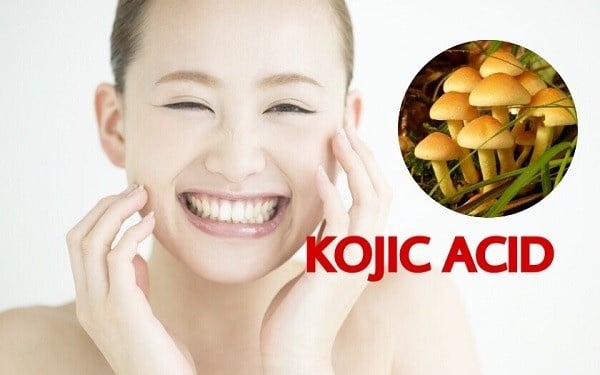 Kojic acid có công dụng trong điều trị thâm mụn