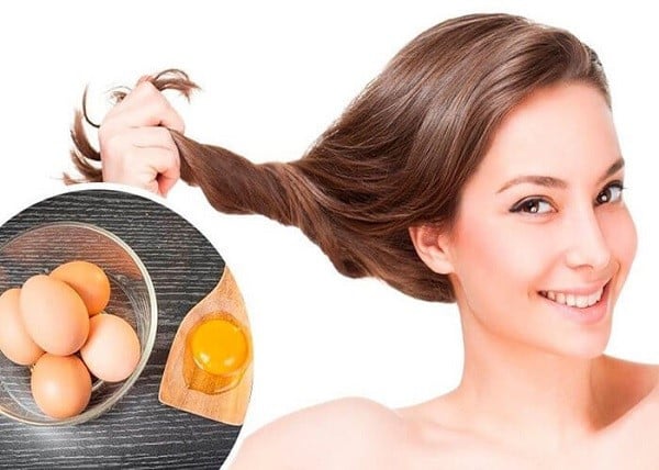 Dầu dừa và lòng trắng trứng là công thức giúp kích thích tóc mọc nhanh