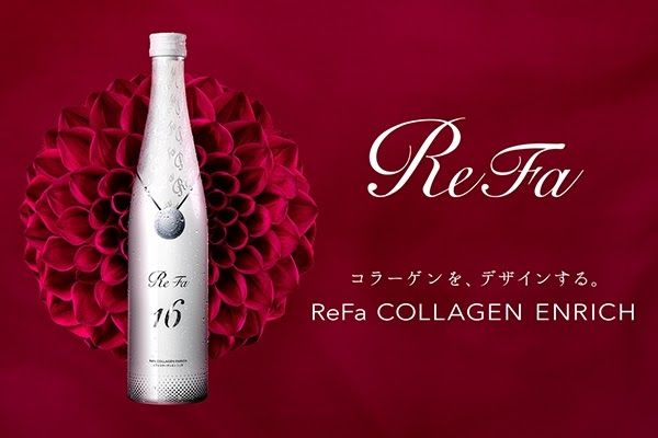 Nước uống Collagen Refa 16 Enrich chứa hàm lượng cao collagen và vitamin C giúp làm trắng sáng, chống lão hóa da